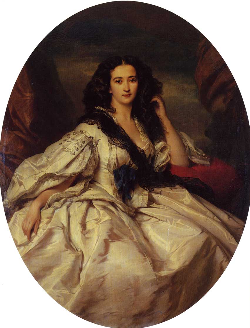 Franz Xaver Winterhalter Wienczyslawa Barczewska, Madame de Jurjewicz